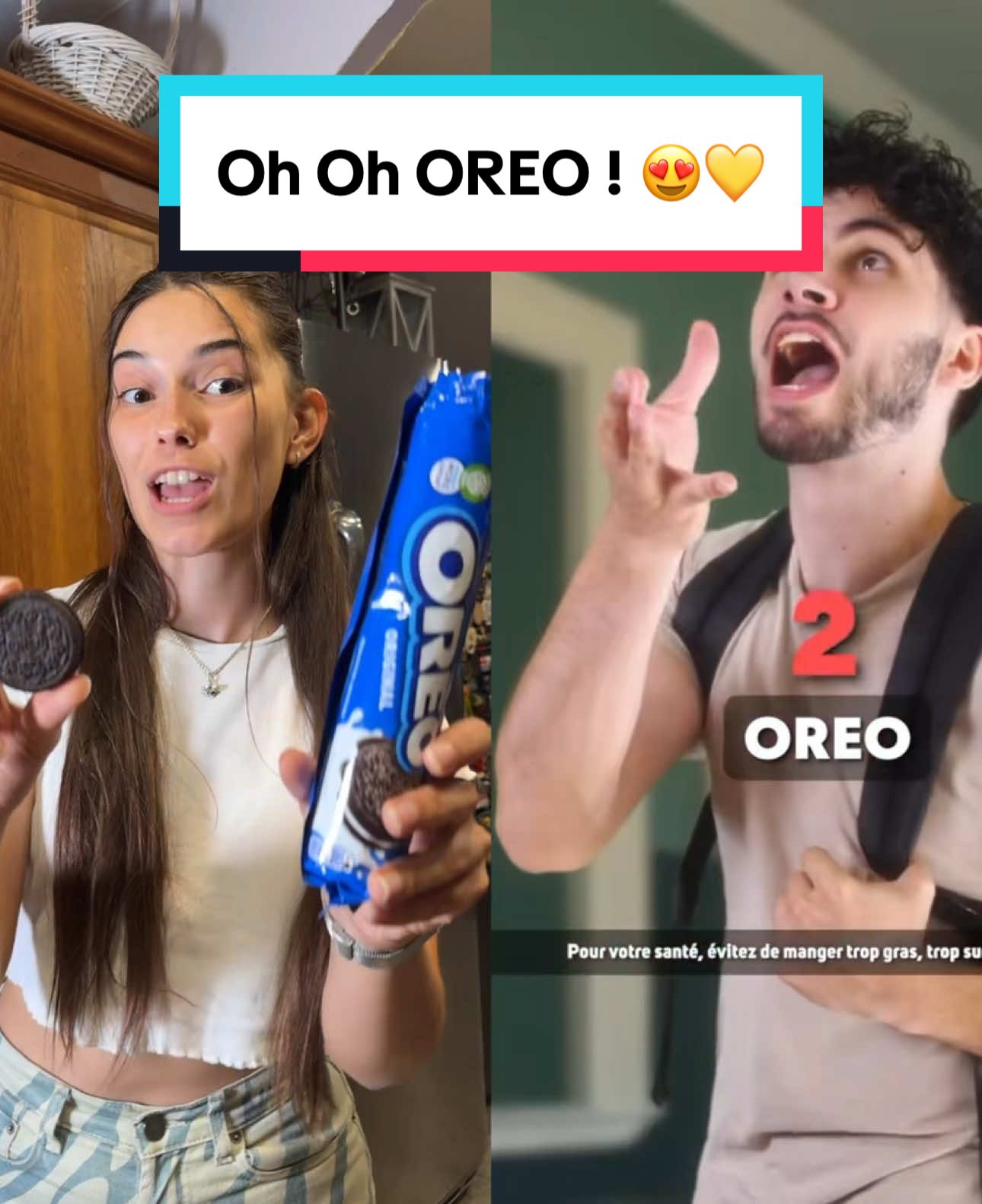 #ad #duo avec @Wayti On se sent tout de suite mieux avec @OREO France ! 💛 #oreosong #oreo #cacao #musique 