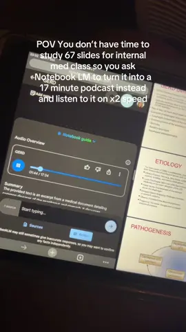Disclaimer: Notebook LM highlights the main points, it doesn’t teach you everything 💀 Also @Google you really ate with this because studying is a bit easier now. #medschool #medstudent #studysmart #notebooklm #themmesomafrancis #studytips #collegelife #ugccontent 