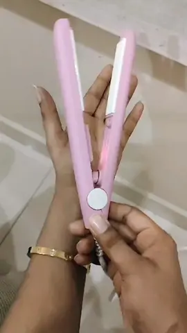 Mini Hair Straightener Curling Iron Ceramic Straightening Styling Tools Hair Curler Professional Flat Iron Beard Straightener#theskmart #foryoupage #viral #CapCut #foryou 