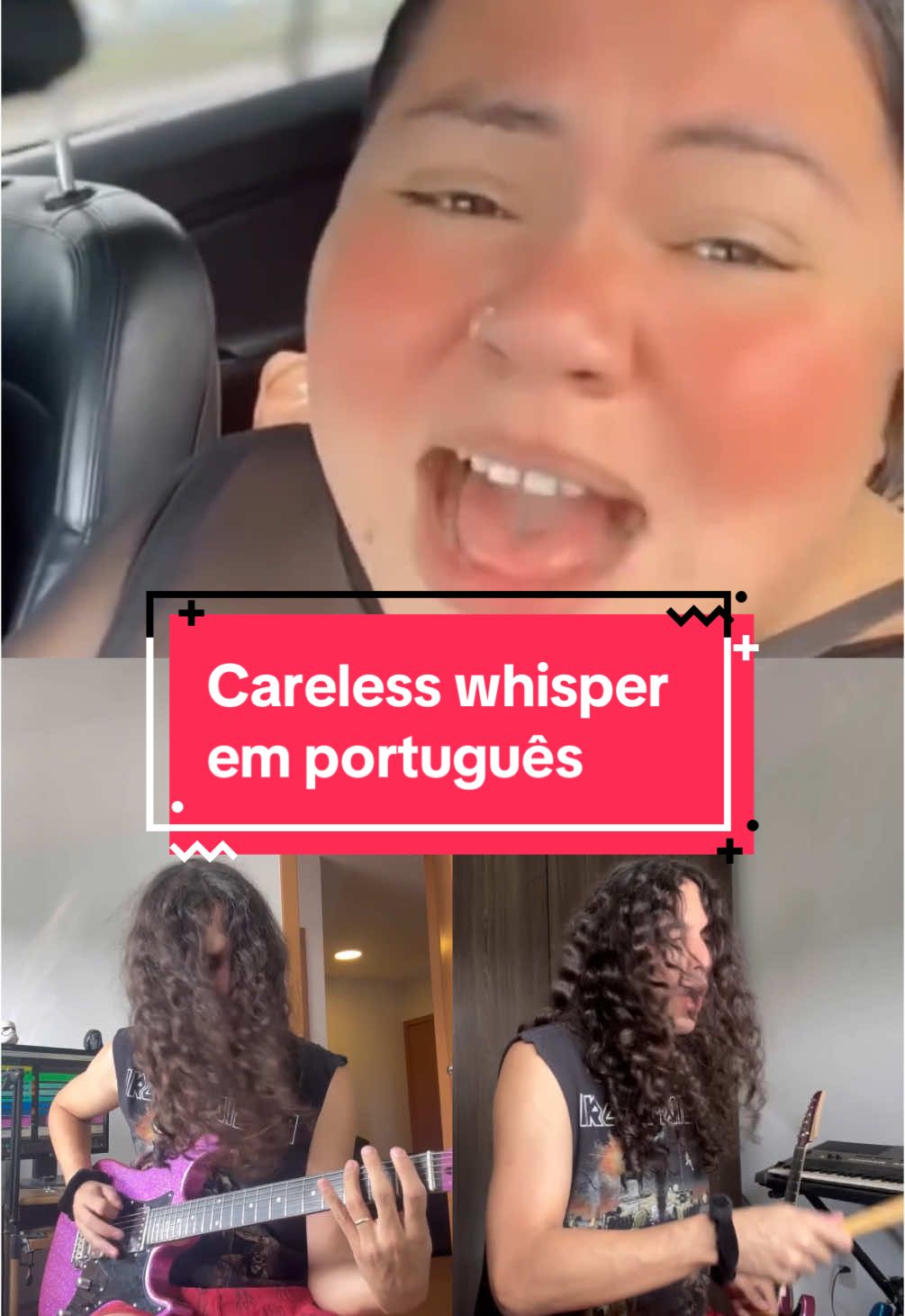 @Priscila Meireles - Careless Whisper 🇧🇷🥺 @George Michael  Nesse vídeo estou usando @SEIZI GUITARS @baquetascibanez_xpropercussion  #carelesswhisper #tradução #musicabrasileira #meme #memes #brasil #cover #remix #foryou #viral #guitarra #batera #musica #musico #rock #pop #guitar #music #humor #georgemichael #80s #anos80 