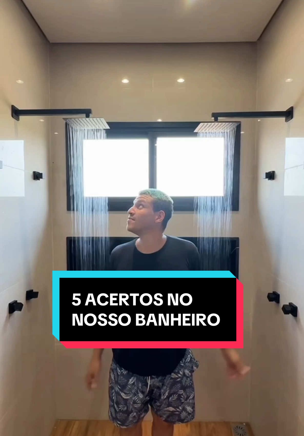 5 coisas que fizemos no nosso banheiro e que valeram muito a pena! As duchas, as torneiras e todos os metais são da Pingoo Casa e usando nosso cupom de desconto:  LARCABRAL (tudo maiúsculo) você ganha +7% OFF válido em todo o site!  Conta pra gente qual você gostou mais ?  #obra #banheiro #banheiro #arquitetura 