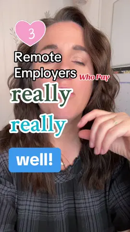 Three remote employers who pay REALLY well! #remotework #remotejob #wfhjobs #remotejobs2024 