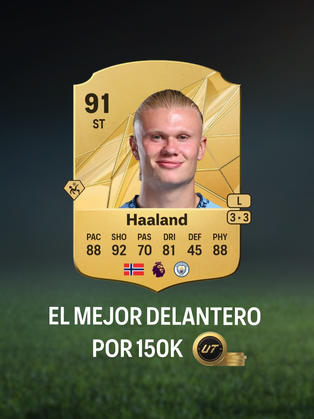 EL MEJOR DC POR 150K. HAALAND DE ORO ES UNA BESTIA #fifa #fc #fc25 #premier #haaland #packing #parati