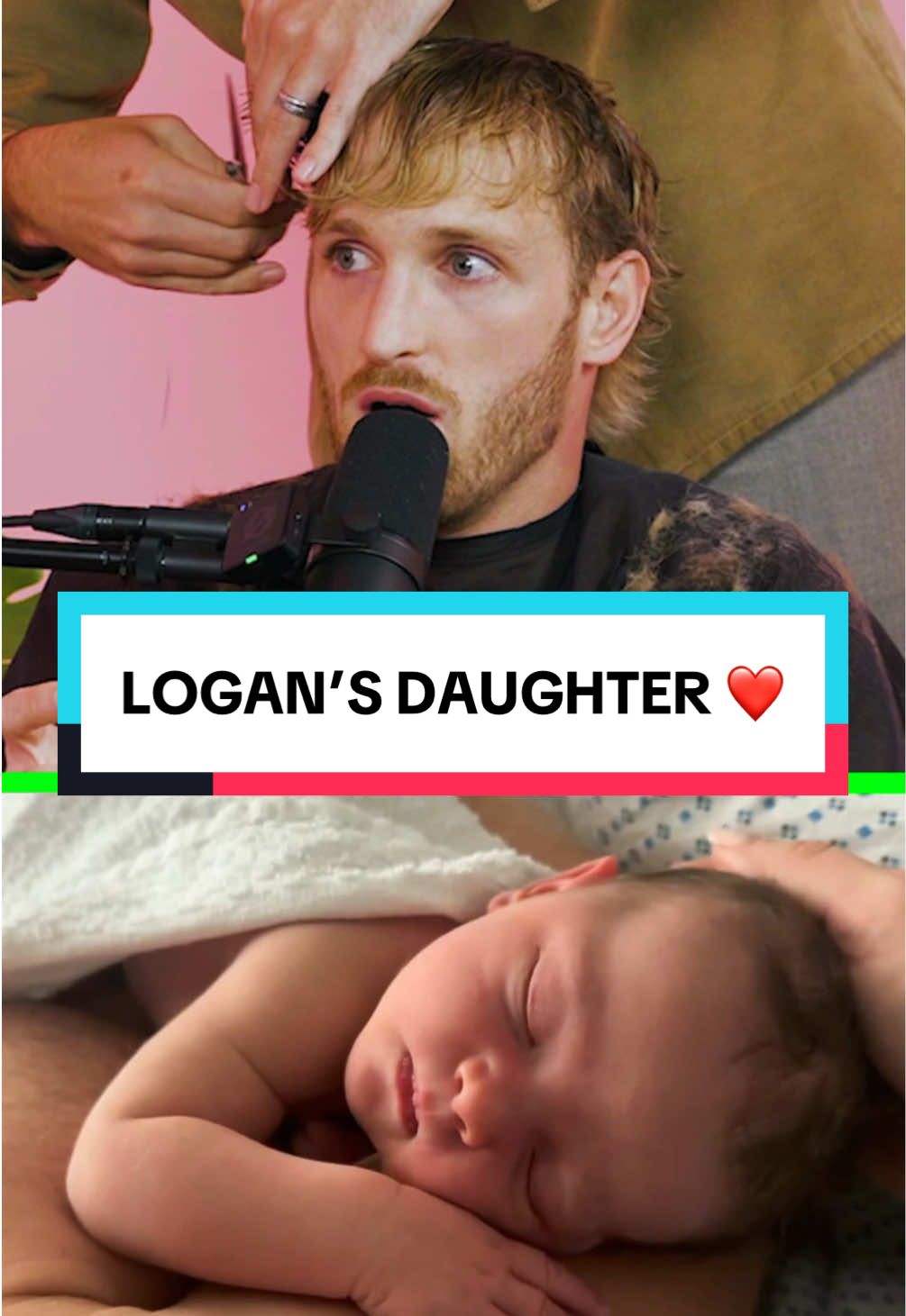 ❤️ LOGAN PAUL ON HIS DAUGHTER BEING BORN 🍼 #loganpaul #mikemajlak #daughter #parenting #parentingtips #parenthood #fatherhood #girldad #impaulsive @Logan Paul @heybigmike 