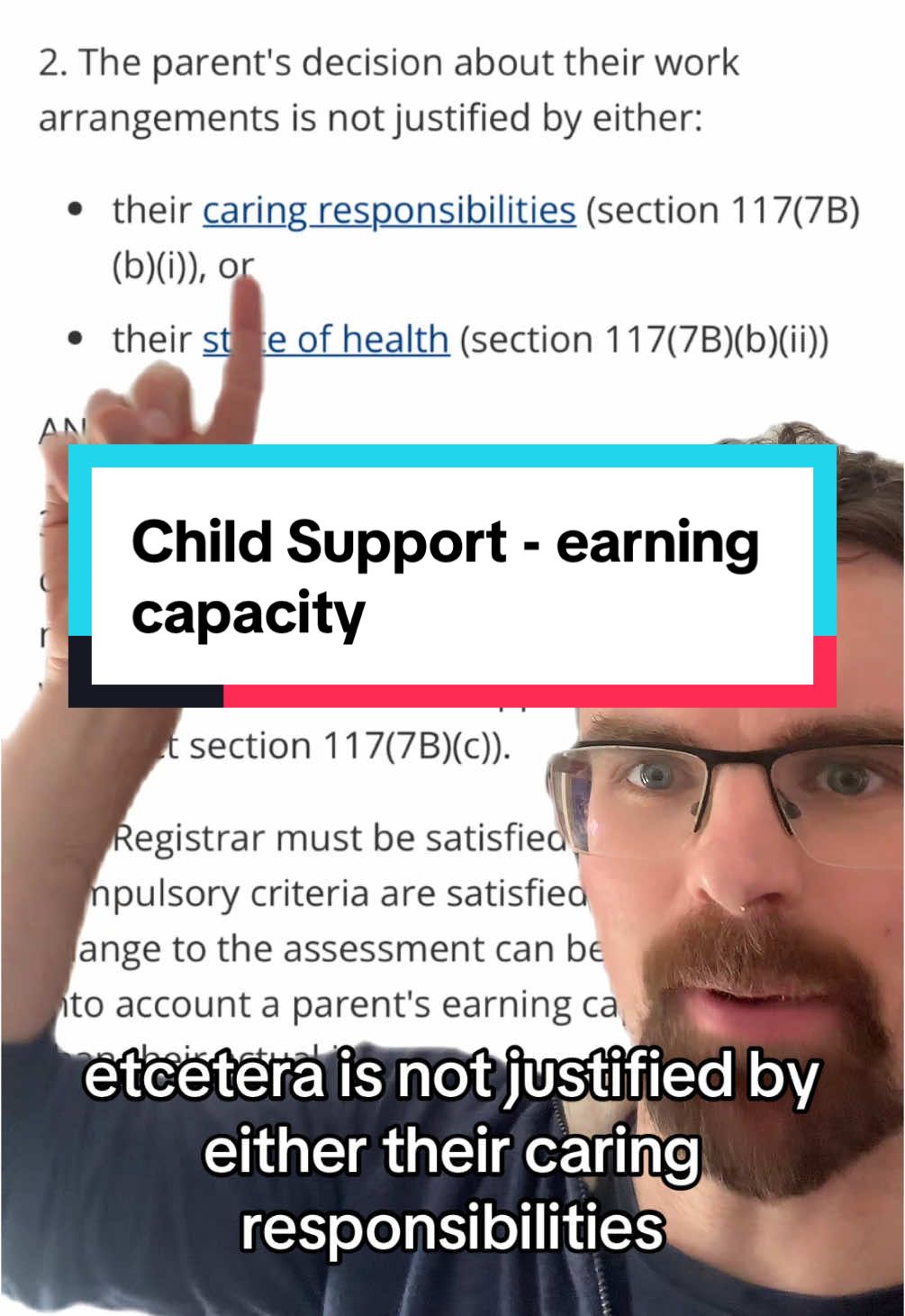 Replying to @Angus Benjamin I have lots of people asking me this question! Here are some thoughts on #childsupport change of assessment based on earning capacity. ##familylaw##separation##divorce