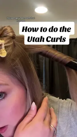 Everyone keeps asking how to do the Utah curls from the reality show. I have been waiting to teach this technique.  #utahcurls #hairtutorials #ashtested #foryou #hairtutorialsvideo #curlinghair #curlingiron #foryou #hairdo 