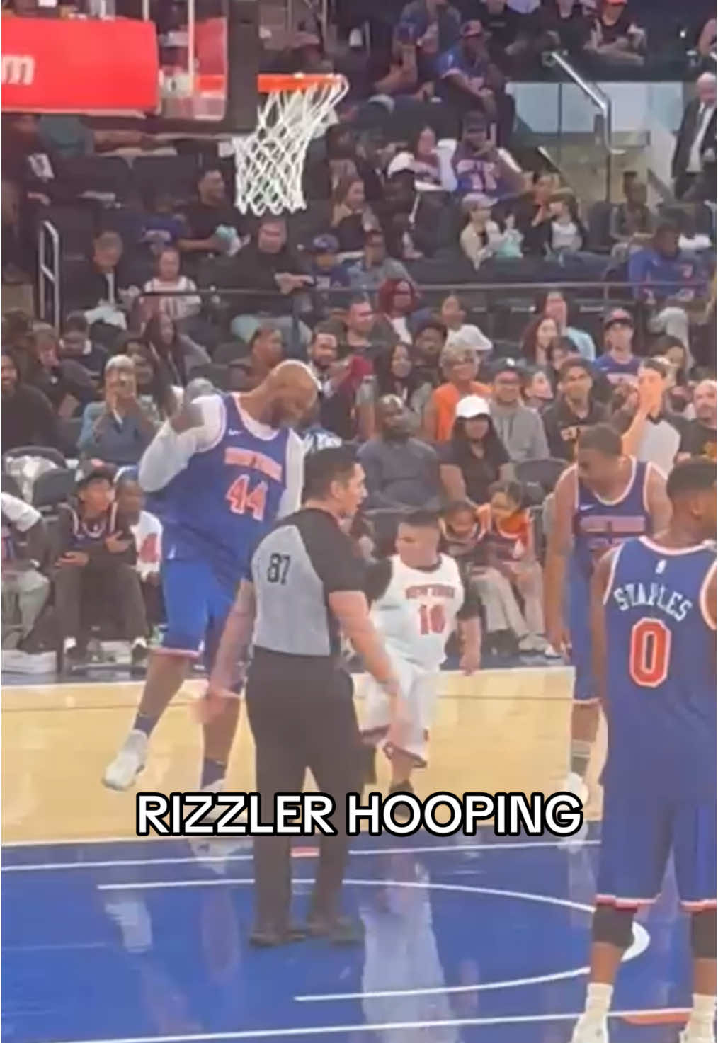 Knicks legend Stoudemire  approved 🫡 @Ryan Condo @Tanner Gazzillo #rizzler #knicks #shoutoutot 