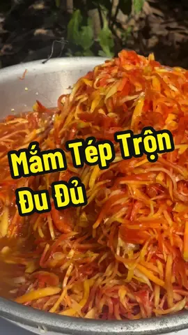 Mắm Tép Trộn Đu Đủ #xuhuong #nguyenphamduynhan 