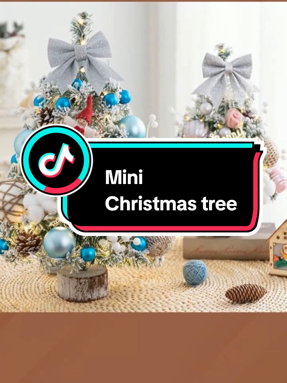 45CM Desktop Mini Small Xmas Christmas Tree with LED Light Home Party DIY Decor under ₱568.40 - 614.37 Hurry - Ends tomorrow! #christmasdecor #christmas #xmastree #minichristmastree 