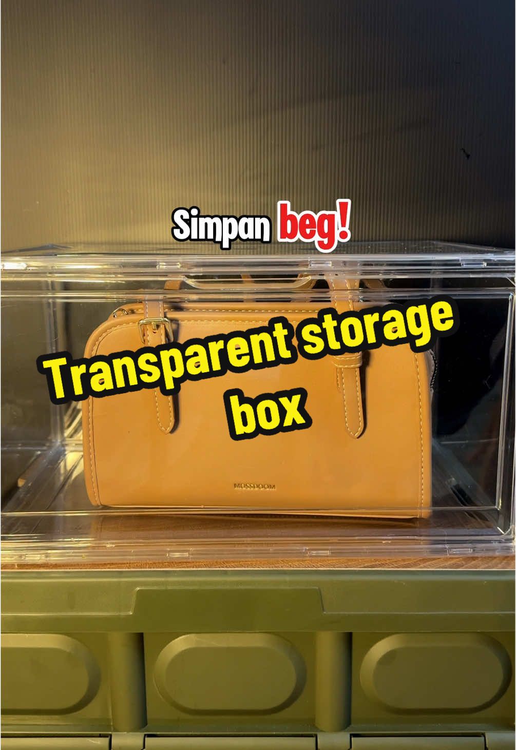 Macam2 boleh simpan dalam storage ni. Dia punya kualiti memang padu! Stable! Tebal plastic dia. Boleh grab di beg kuning! #transparentstorage #storagebox #kotaktransparent 