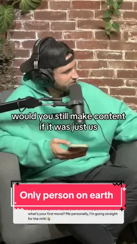 Sounds like Conner is a fan of lactose