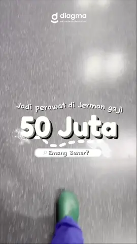 Pengen gaji dua digit sebagai perawat? Bisa banget! Di Jerman, kamu bisa dapat gaji sampai 50 juta per bulan, lho! 💸  Nggak cuma soal gaji, kerja di Jerman juga terkenal dengan work-life balance yang top, bikin hidup kamu lebih bahagia dan santai 😎✨.  Yuk, gabung sama program Diagma sekarang untuk mulai karir perawat profesional kamu di Jerman! 💼🌍 #belajarbahasajerman #kursusbahasajerman #diagmavolksschule #kuliahdijerman #bahasajerman #PerawatInternasional #perawatjerman #infojerman #kursusjerman 