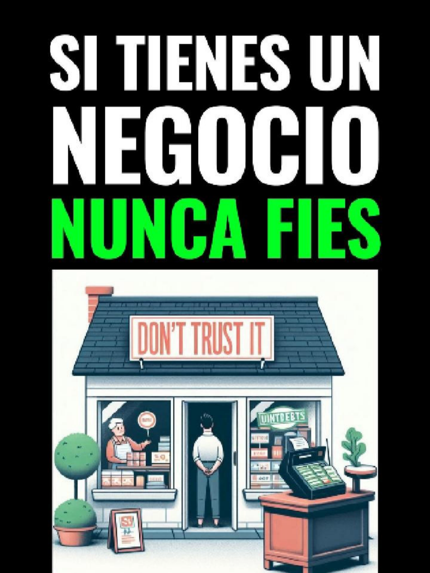 Si tienes un negocio nunca fies❌ . #educacionfinanciera #finanzaspersonales #finanzas #dinero #ahorro #invertir #deudas #presupuesto #inversiones #negocios #negociosonline #negociosdigitales #hotmart #educacionfinancieraexito #emprendedor #longervideos