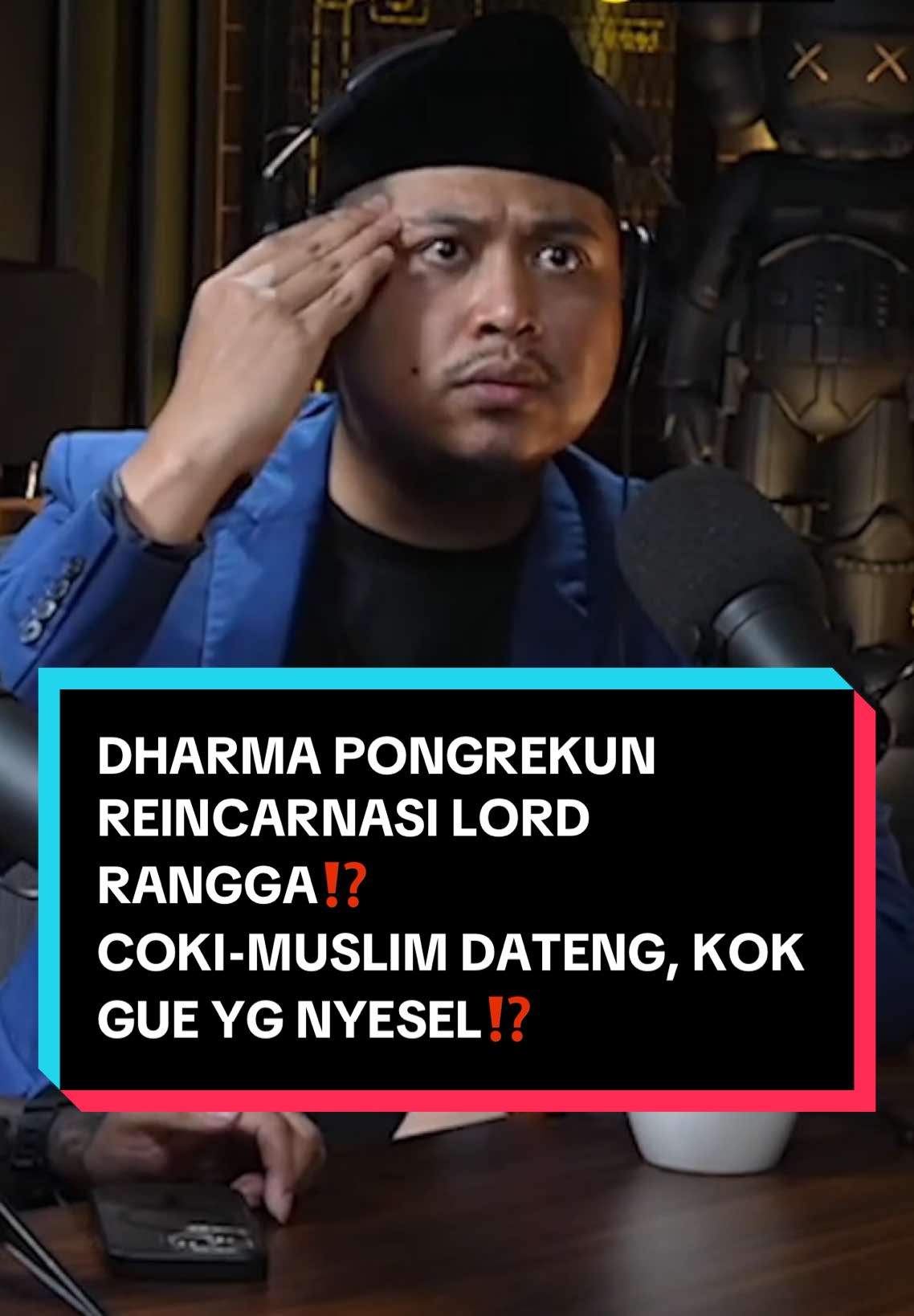 Stress… #cokipardede #tretanmuslim #deddycorbuzier #podcast #closethedoor #longervideos #deddycorbuzierpodcast 