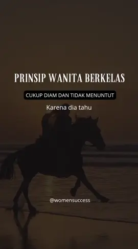 Buat apa harus lelah menuntut.. 