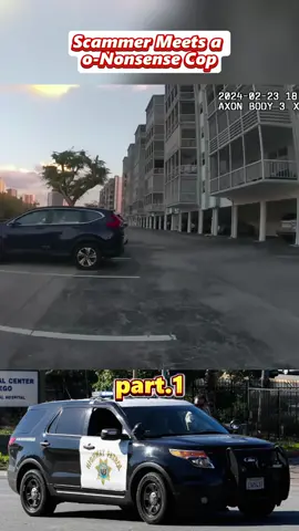 Scammer Meets a No-Nonsense Cop