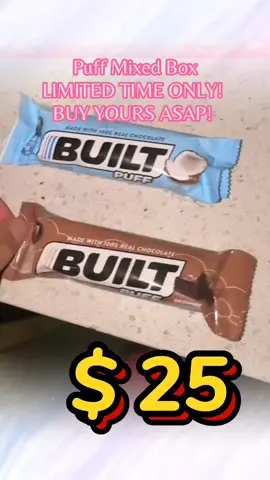 LIMITED TIME ONLY! BUY YOURS ASAP! #builtbar #builtbars #builtbarreview #builtbardiscountcode #builtbarambassador #builtbarpuffs #builtprotein #builtproteinbar #builtproteinbarreview #builtproteinbars #protein #proteinbar #proteinbars #proteinbarreview #proteinbartastetest #proteinbarsreview #proteinbarsnack #proteinbarrecipe #proteinbartwd #proteinbarreviews #proteinbareview #gymsupplements #gymsupplement #gymtiktok #gymtiktoks #GymTok #gymtoks 