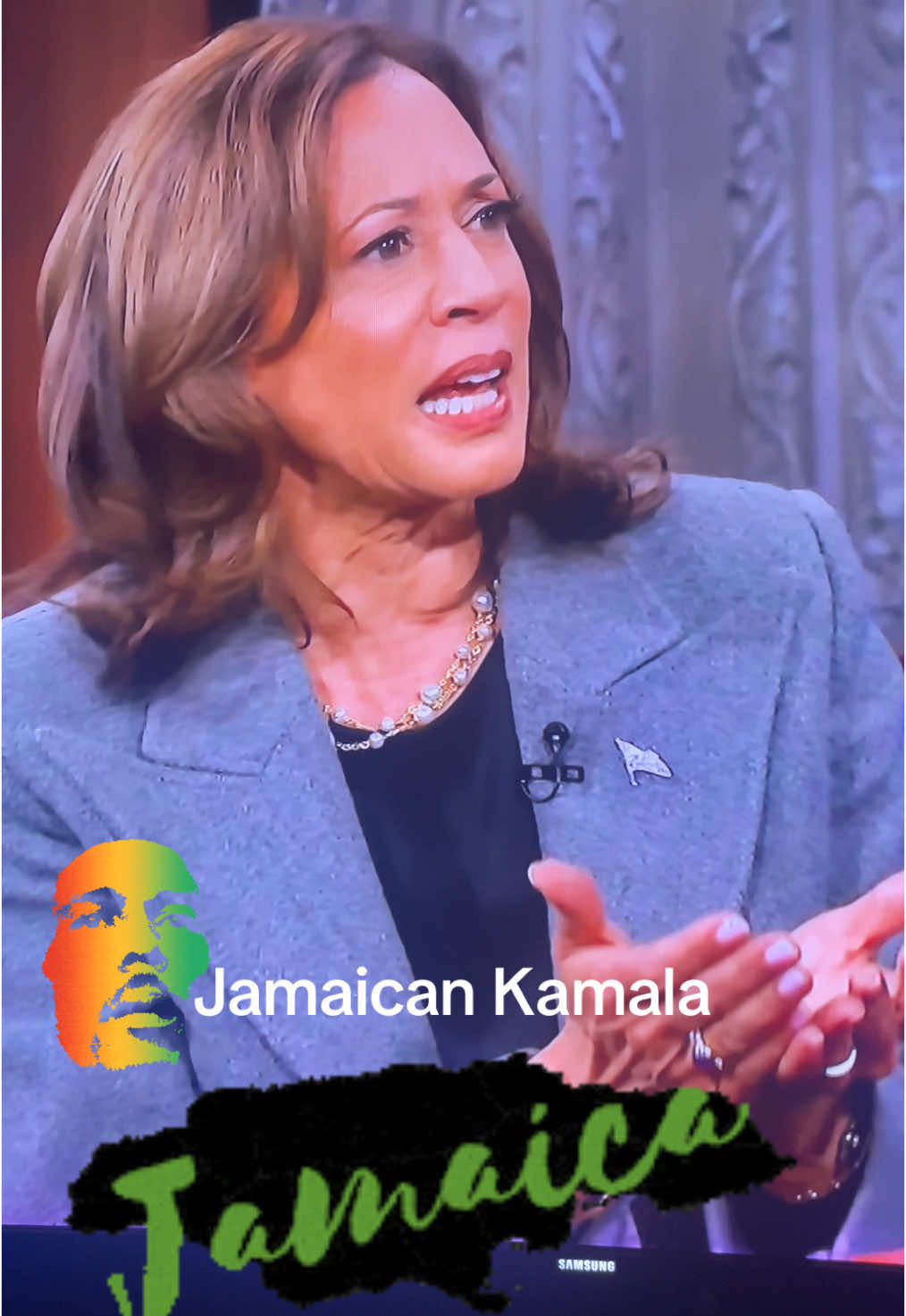 #kamala #kamalaharris2024🇺🇸💙 #vicepresidentkamalaharris #jamaica #jamaicantiktok #stephencolbert #stephencolbertshow #donaldtrump #vote #election @Kamala HQ @President Donald J Trump 