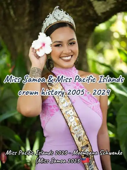 *requested video*  With each new year comes a crowned winner with that comes a new crown and sash. A lot of people are unaware of who is the mastermind behind the Miss Samoa crown and sash designs each year along with the Miss Pacific Islands. The talented designers of the crown and sashes is the one and only master carver Beau Rasmessun of Samoa, for almost 20+ years he has been the official crown and sash designer for both pageants. Beau Rasmessun has also the crafted the Miss American Samoa crown, Miss Papua New Guinea sash, Miss Samoa New Zealand crown & sash, Miss Samoa NSW 2016 & 2021 crown & sash, Miss Samoa Melbourne 2017 crown & Miss Samoa Victoria 2022 crown & sash. You can find a lot of his bone and shell carving and work being sold at Janet’s Samoa. #misssamoapageant #misspacifcislands #misssouthpacific #samoantiktok 