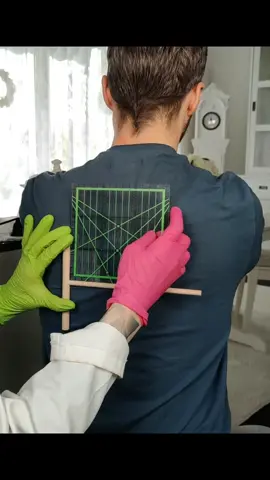 I check whether everything on his back is in the right place #asmr #femaleasmr #checkup #asmrroleplay #back #asmrtiktoks #inspection 