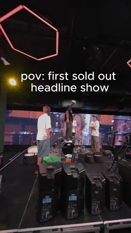 Come behind the scenes for our sold out headline show in Adelaide ❤️ #behindthescenes #concert 