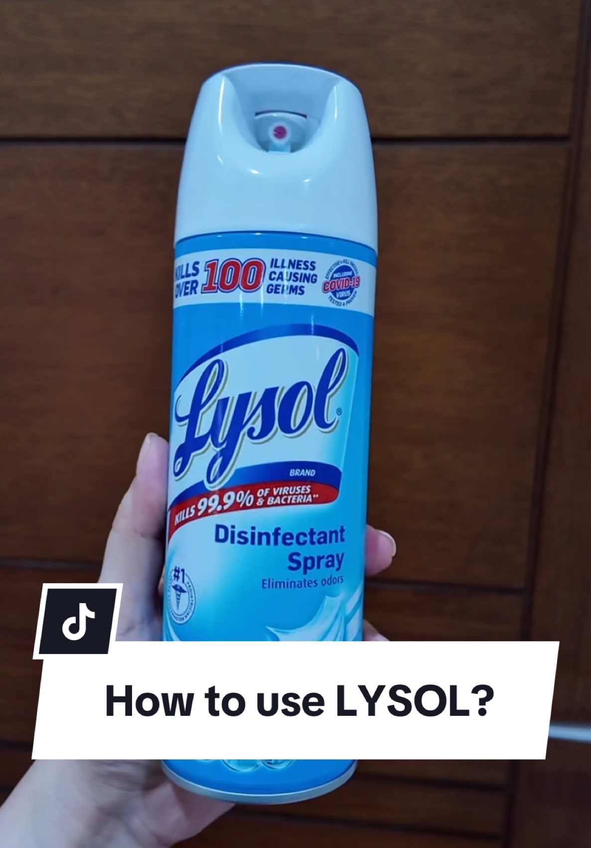 Hindi lang siya basta room spray, LYSOL is a disinfectant spray that eliminates odors and kills germs and viruses 👏🏻 #lysol #CleanTok #cleanwithme #disinfectantspray 