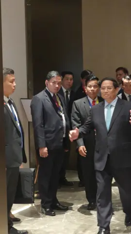 President Ferdinand R. Marcos Jr. meets with Prime Minister Pham Minh Chinh of Vietnam on the eve of the 44th and 45th Association of Southeast Asian Nations (ASEAN) Summits and Related Summits in Vientiane, Lao People’s Democratic Republic (PDR) on October 8, 2024. #pbbm #rtvm #tiktokphilippines