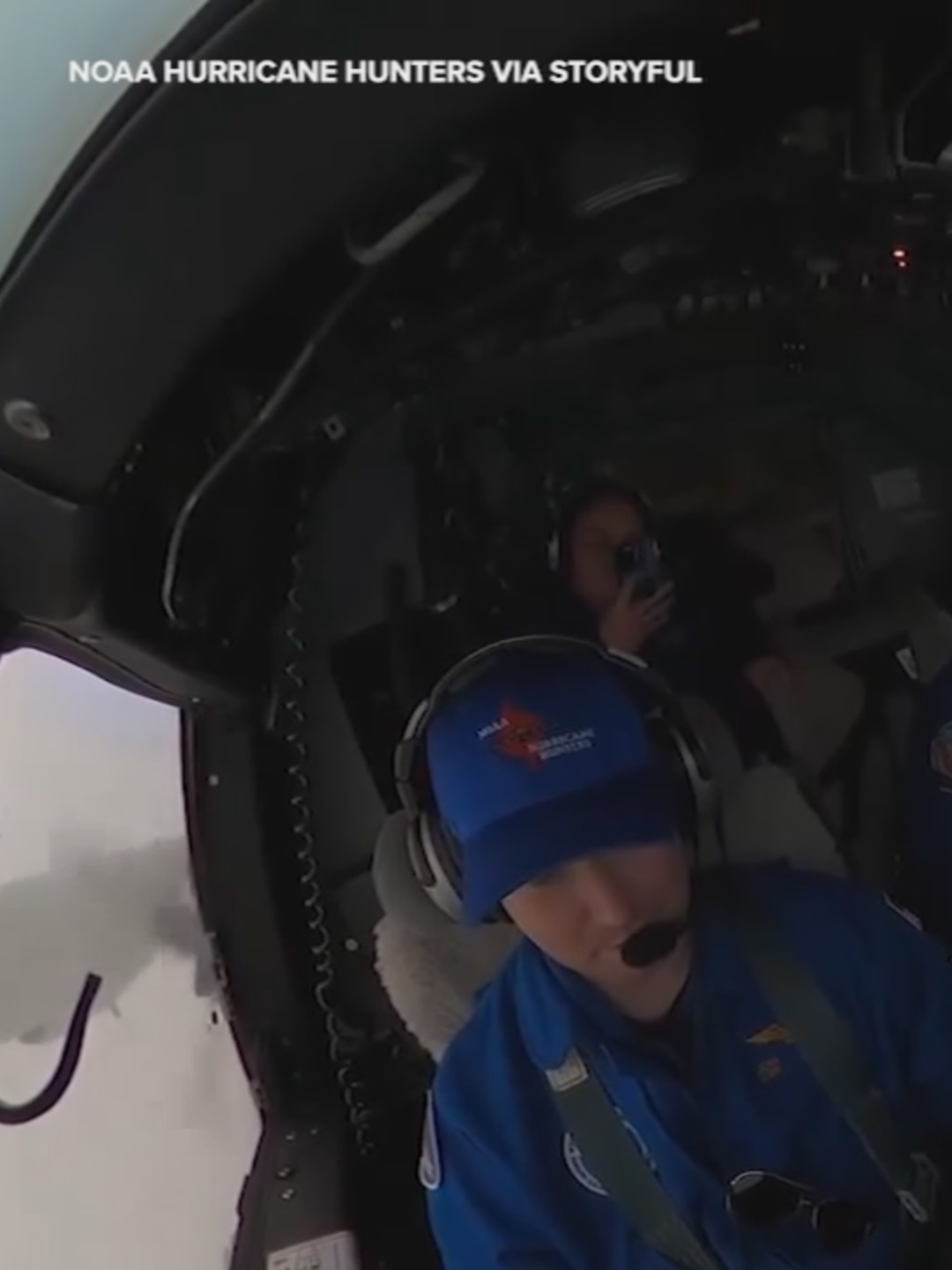 Video from the National Oceanic and Atmospheric Administration (NOAA) shows the crew of one if its Hurricane Hunter aircraft flying straight into Hurricane Milton in the Gulf of Mexico in order to collect data on the storm.  The cockpit footage was captured by Lt Cmdr Joshua Rannenberg of the NOAA Corps on Monday, October 7, and shows the crew of a Lockheed WP-3D Orion airplane named Miss Piggy being knocked around in their seats as they hit turbulence, the NOAA said.  That day, Milton rapidly strengthened into a Category 5 hurricane as it passed north of Mexico’s Yucatan peninsula. It was expected to make landfall in Florida on Wednesday.  According to the NOAA’s website, “data collected by the agency’s high-flying meteorological stations help forecasters make accurate predictions during a hurricane and help hurricane researchers achieve a better understanding of storm processes, improving their forecast models.”