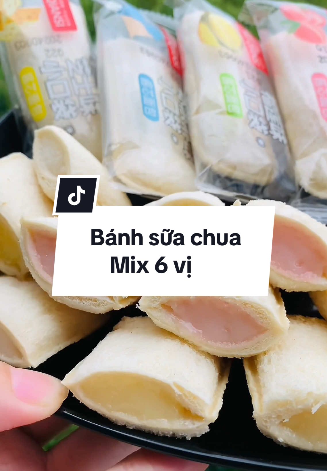 Bánh sữa chua 6vị #xuhuong #xuhuongtiktok #liênkettiepthi #kiemtientiktok #nguyenelmer #review #banhsuachua 