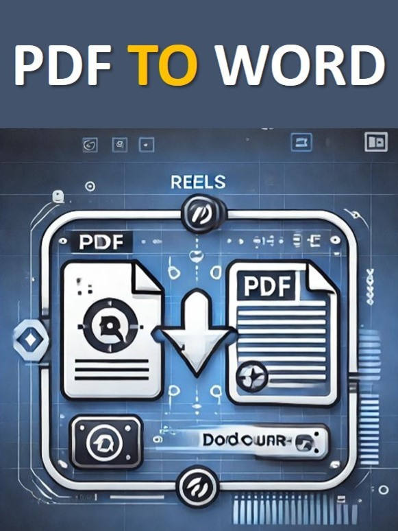 تحويل مستند PDF الى مستند WORD قابل للتعديل