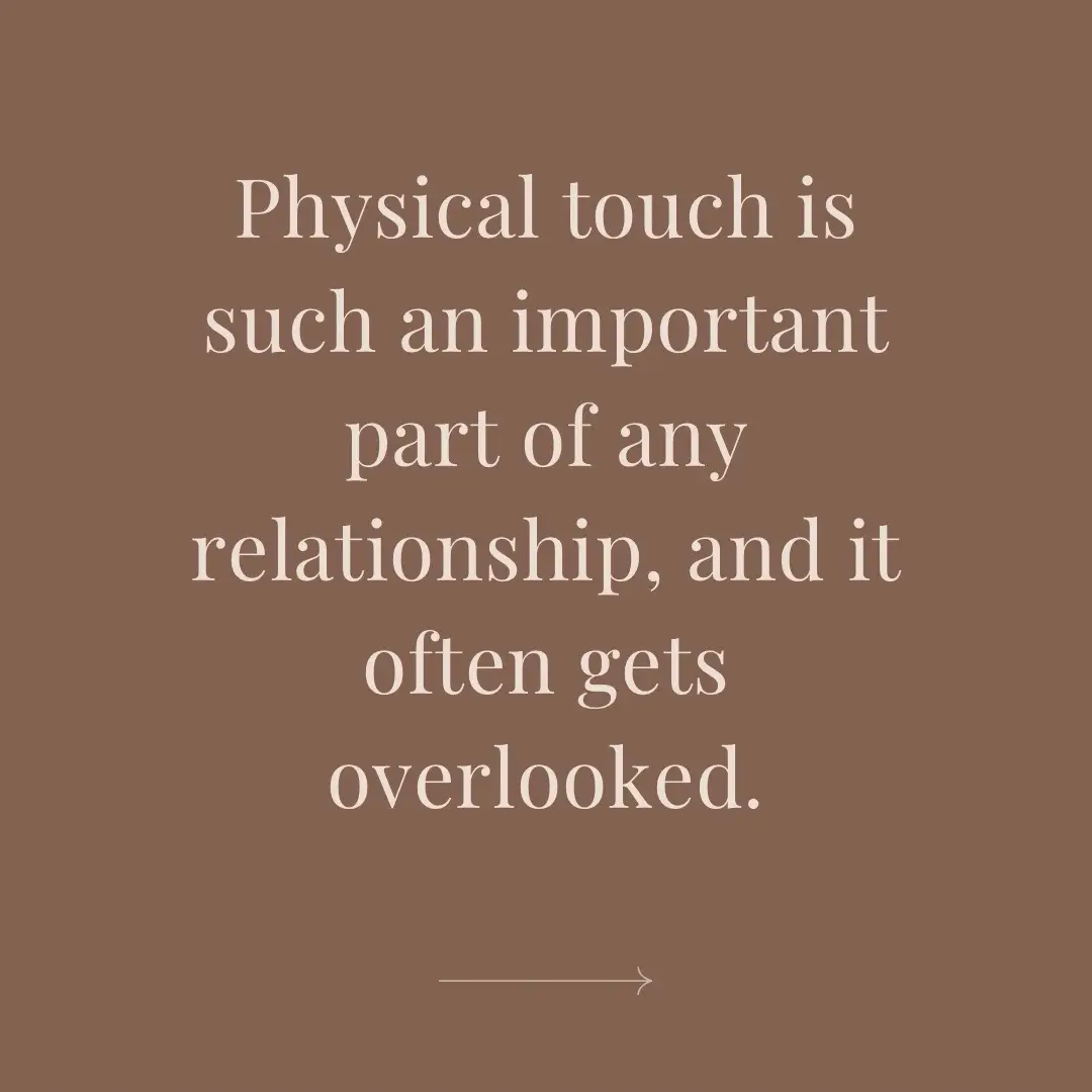 Physical touch plays a vital role in relationships. It strengthens emotional bonds, fosters intimacy, and conveys love and support. Simple gestures like holding hands, hugs, or cuddling can enhance feelings of connection and security between partners. When both individuals feel comfortable with physical affection, it can lead to a deeper understanding and closeness, making the relationship even more fulfilling.  If you're looking to improve your relationship, feel free to DM me so we can work together! #myintimacycollective #relationshipadvice #relationships #marriageadvice #marriagegoals #healthyrelationship 