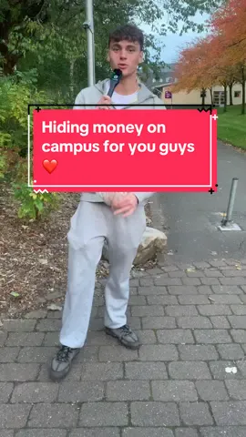 Where should we hide money for you next? #fyp #manchester #mmu #uom #studentevents 
