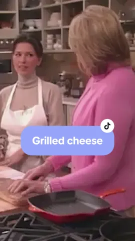 Martha says a grilled cheese sandwich is one of the 30 recipes everyone should know how to make. Watch as our founder makes the classic comfort food with Shania Twain. Get the full recipe at the link in our bio. #marthastewart #shaniatwain #grilledcheese #Recipe #sandwich 