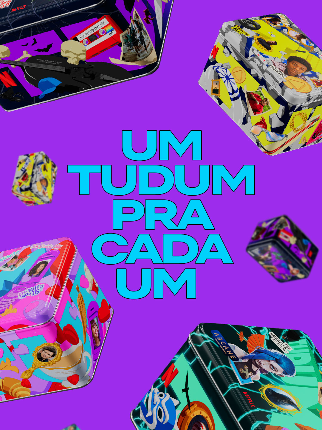 PEGA A VISÃO! 🚨O #TUDUMNaLata chegou: são QUATRO modelos de latinha, cheeeeia de surpresas e mimos! E, no dia 17 de outubro, você pode se inscrever para receber uma delas em casa! Cola no link da bio para saber mais!