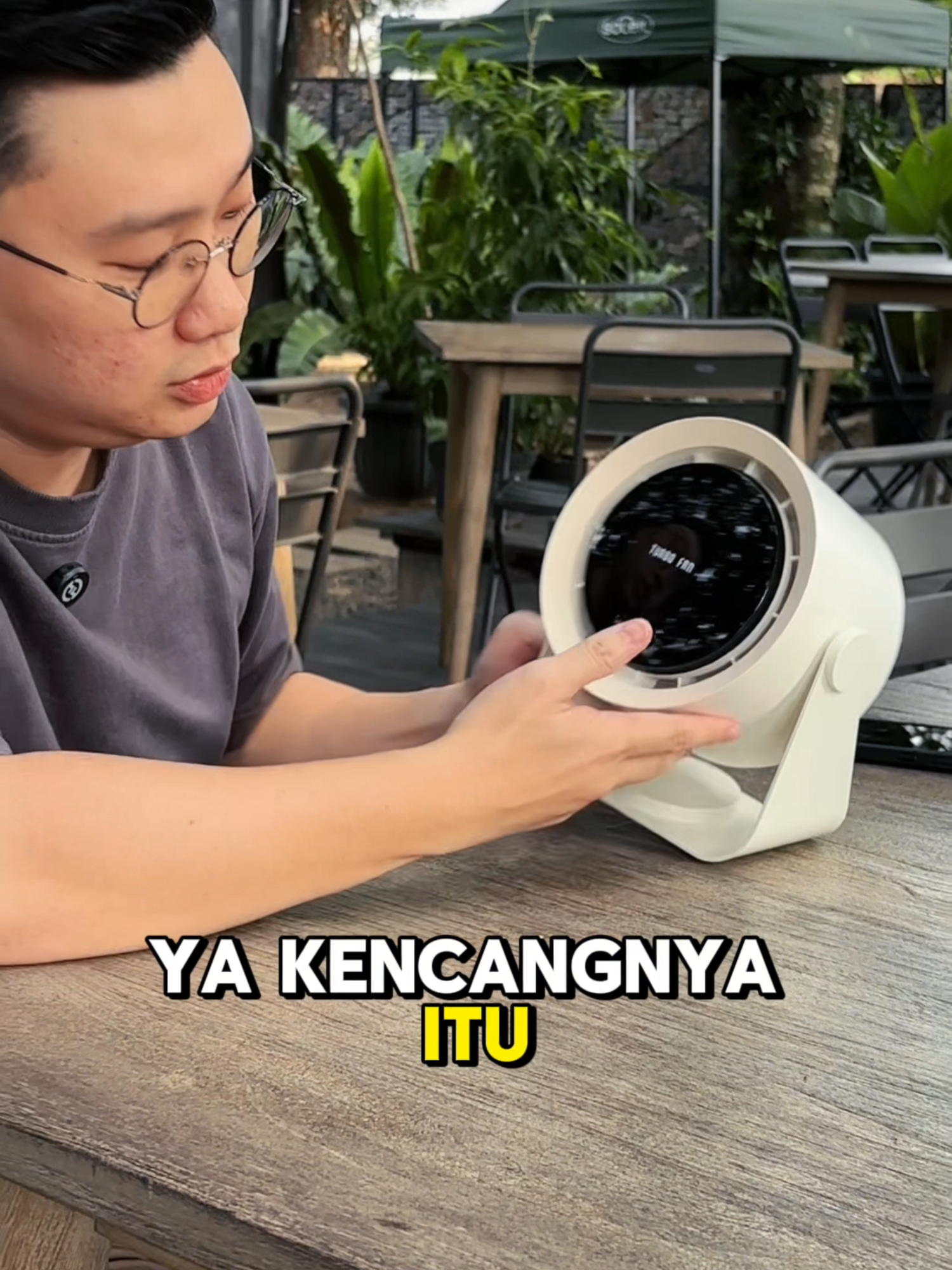 Goojodoq FS078 Turbo Fan Kipas Angin Desktop Meja Portable #kipasanginmeja #kipasangin #kipasanginturbomini #kipasanginportable #cuantanpabatas