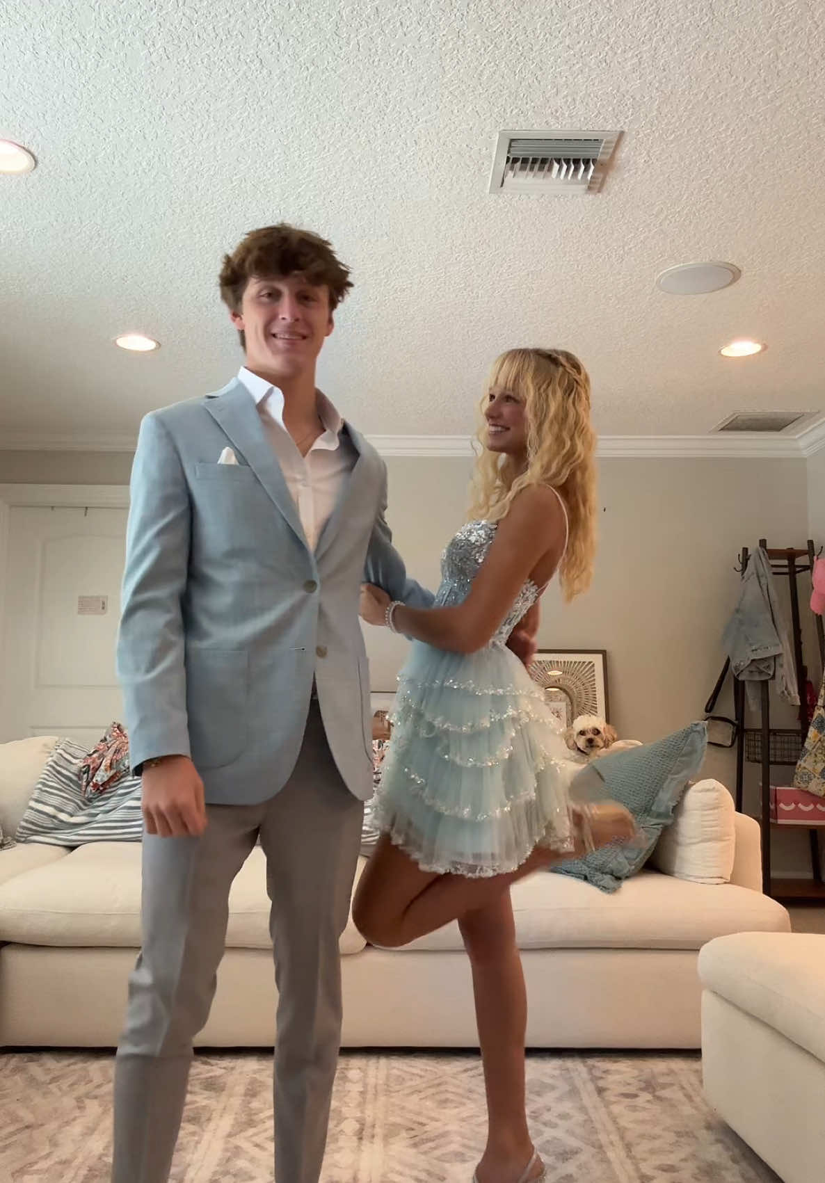 he needs some lessons, we’ll work on it… #Hoco #Homecoming #hoco2024 #hoco24 #Homecomingtransition #hocotransition #coupletransition #couplehocotransition #transition #throwthataxeinacircle #throwitinacircle #throwitinacircletransition 