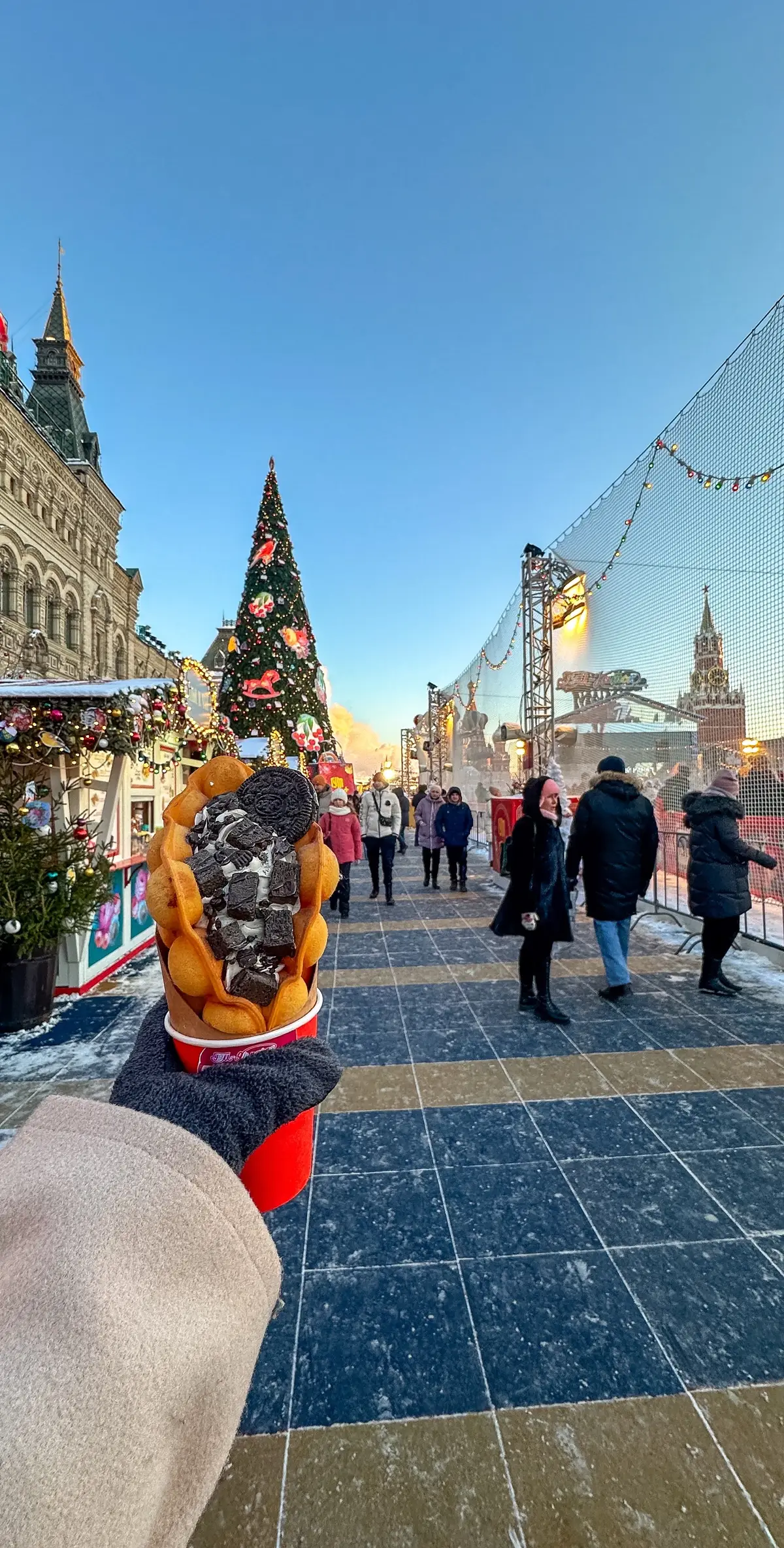 #موسكو #روسيا #الساحة_الحمراء #سفر #شتاء #ثلوج #moscow #snow #travel #red_square_moscow #fyp 