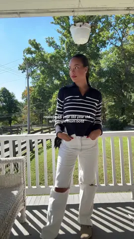 another ootd #outfitideas #sweaterweather #wfhmom #singlemom 