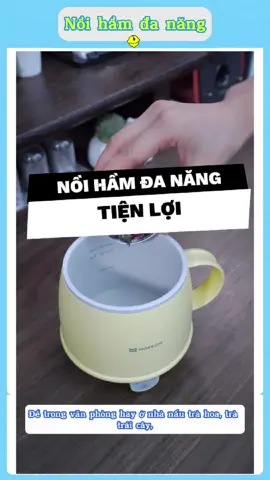Nồi hầm này không chỉ đẹp mà còn tiện lợi cho trà và sữa. Nhưng hãy cẩn thận, vì trẻ nhỏ có thể làm hỏng! #duyne0710 #giadungtienich #noihamdanang #xuhuong