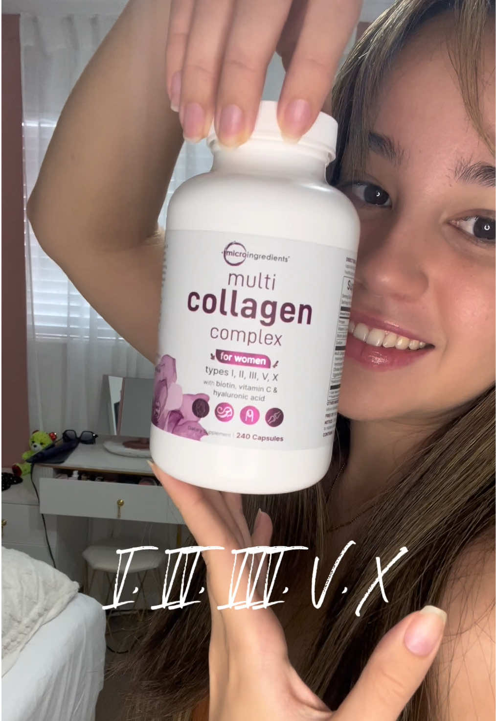 El multi Collagen Complex #microingredients #collagencomplex #viral #beautytip #skincareroutine #collagen #beautysupply #healthyskin #GlowUp 