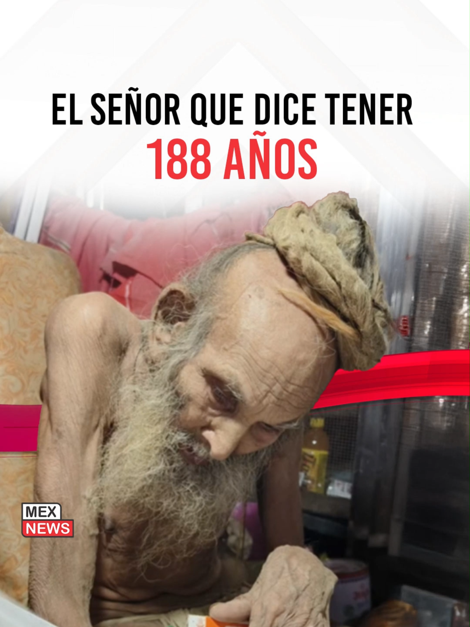 El hombre que asegura tener 188 años... ¿leyenda o realidad? 🧘‍♂️✨ Su nombre es Siyaram Baba, y dice haber vivido 188 años. 😲 Fue encontrado en una cueva, afirmando que la muerte lo ha olvidado. 🕉️ Los medios locales sostienen que en realidad tiene 85 años, pero, sea cual sea su verdadera edad, ya se ha convertido en una celebridad de Instagram, donde comparte su sabiduría y espiritualidad. 🌿📱 ¿Crees que tiene 85 o 188 años? ¡Tú decides! 👇 #SiyaramBaba #SabiduríaEterna #LeyendaORealidad #Fyp #ParaTi #Reels