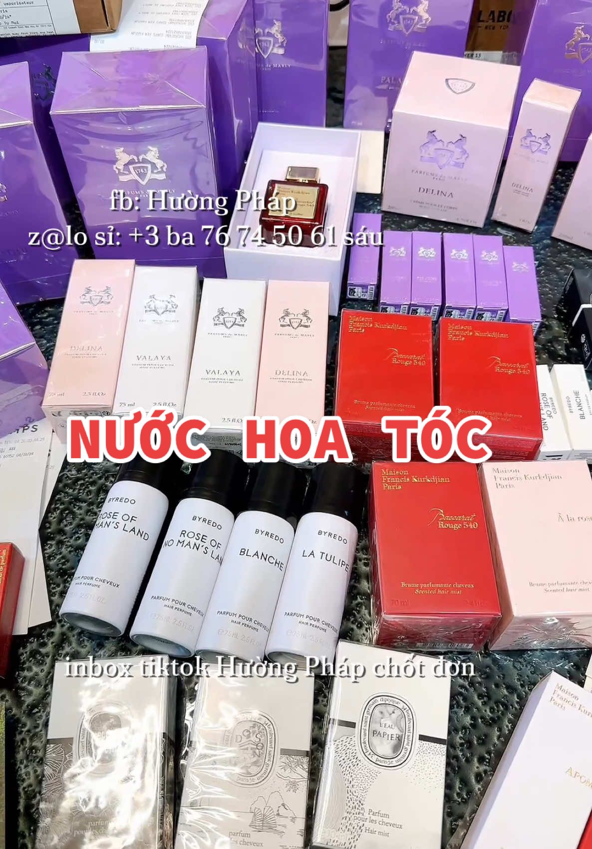 Nước hoa tóc #huongphap91 #xuhuong #nuochoa #parfum 