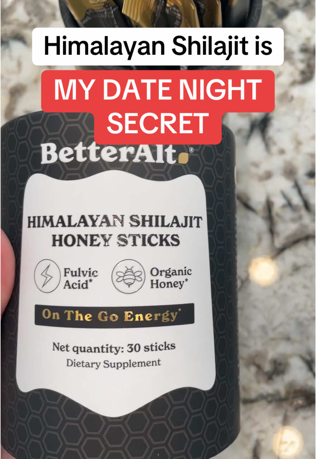 This bestselling Himalayan Shilajit honey sticks is my secret to a great date night! #falldealsforyou #himalayanshilajit #shilajit #SelfCare #touchdowndeals #grwm #fall #fallfashion #elevateyourhome #treasurefinds #sunsetsavings #fallfinds #seasonalessentials #fallingforGKA #makecozyhomeaffordable #tiktokshopholidayhaul #TikTokShopBlackFriday #TikTokShopCyberMonday  #tiktokshopfallsale 