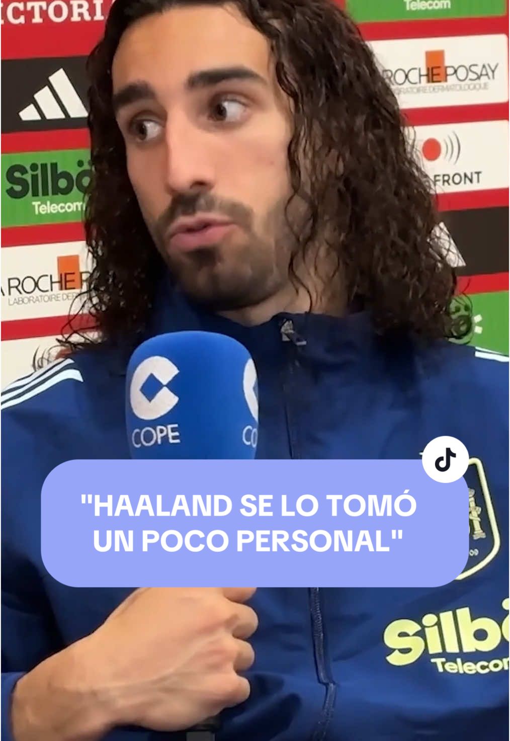 🎶 La canción de la Eurocopa sigue dando que hablar.  ▪️Cucurella se pasó por el @partidazocope y habló de su famosa canción de la Eurocopa y de cómo se lo tomó Haaland.  💬 