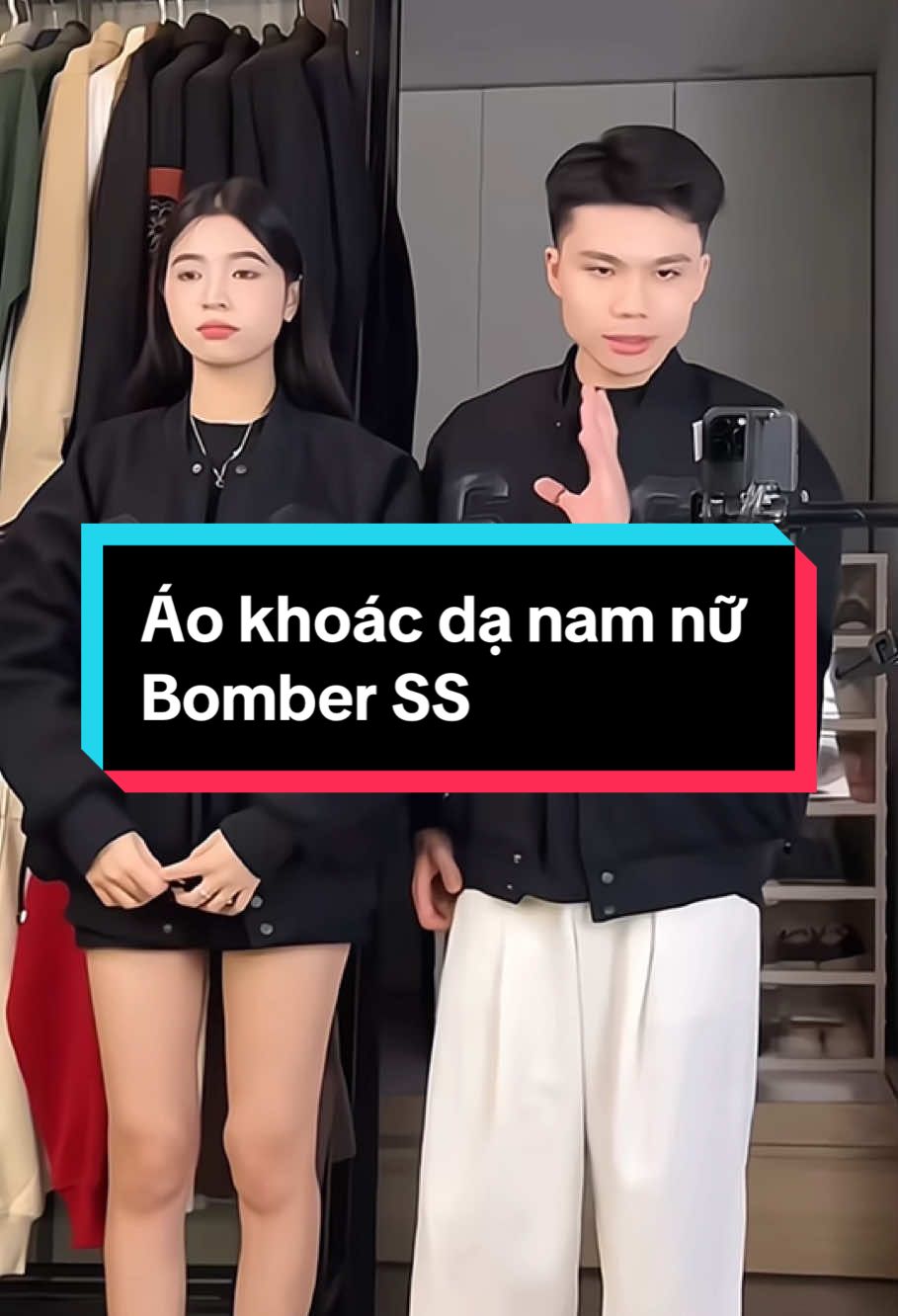 Áo khoác dạ nam nữ Bomber SS   #nghechuchot #laligachampion #review #TikTokShop #aokhoac #viral #aobomber 