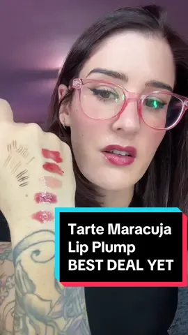 5 FULL SIZE MARACUJA LIP PLUMPS FOR LESS THAN THE COST OF 2!!! 🚨 And EVERY color in this set is stunning. These are going to go fast! #seasonalessentials #tarte #falldealsforyou #TikTokShopBlackFriday #TikTokShopCyberMonday #TikTokShopHolidayHaul