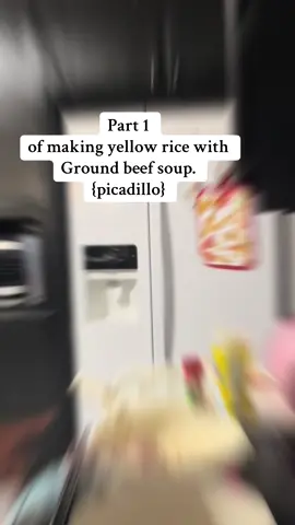 Part 1. Rice with Ground beef soup {picadillo}  #mexicanfood #EasyRecipe #rice #delicious #viralvideo #foryoupageofficiall #fy #family 