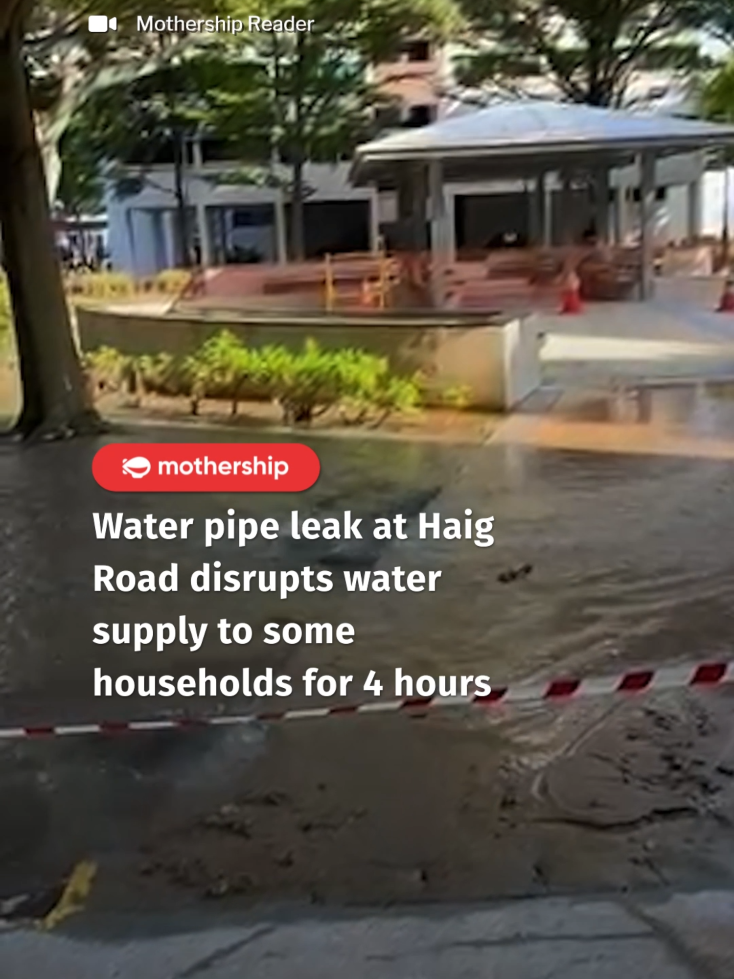 During this time, a water wagon was deployed to provide a temporary water supply to affected residents. #tiktoksg #singapore #sgnews #sg