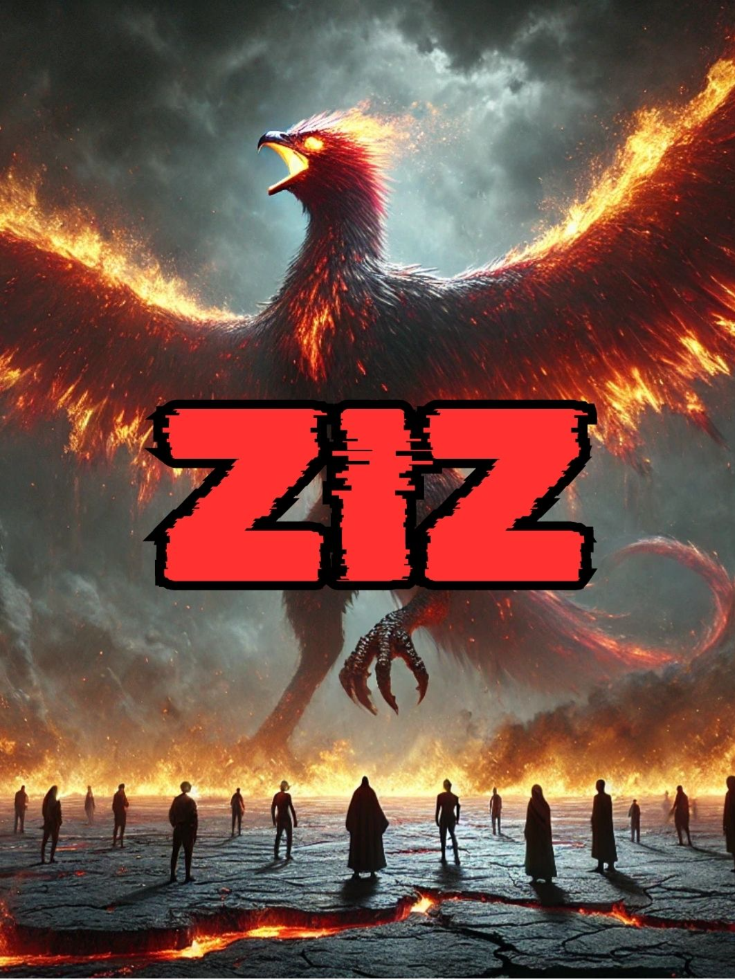 ZIZ el ave de fuego #ziz #fenix #avefenix_resurgiendo #avedefuego