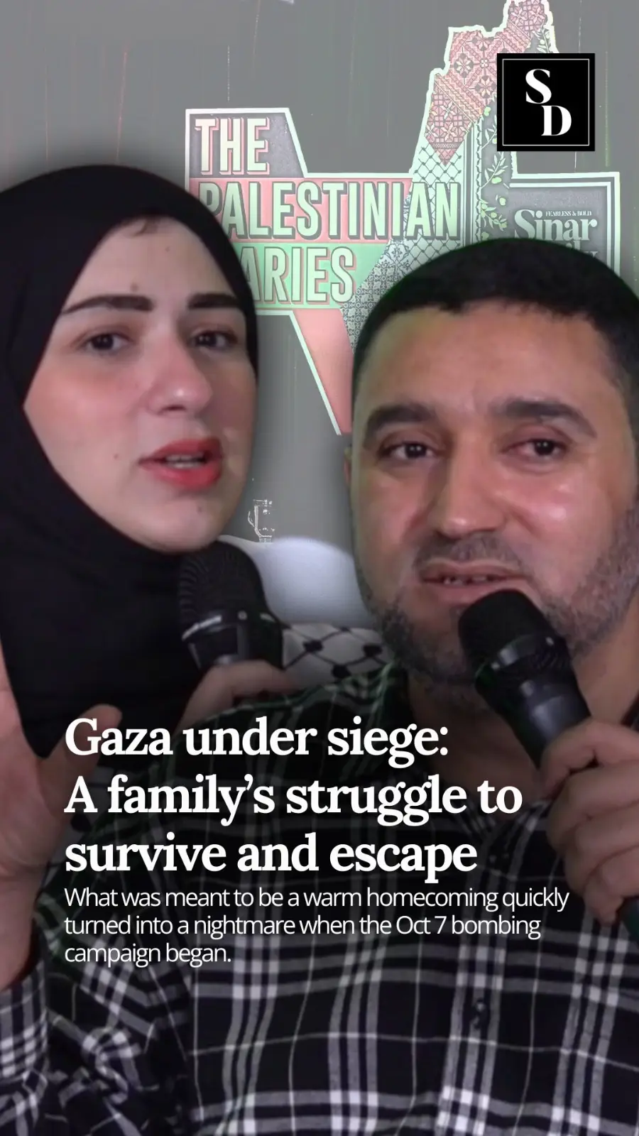 Visit www.sinardaily.my for more stories. #Palestine #MohammedHAlaqad #LamaAlaggad #Palestinian #Egypt #Evacuation #Genocide #Gaza #UniversitiMalaya #SinarDaily